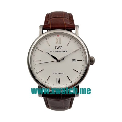 41.5MM Steel Replica IWC Portofino IW356501 Silver Dials Watches UK