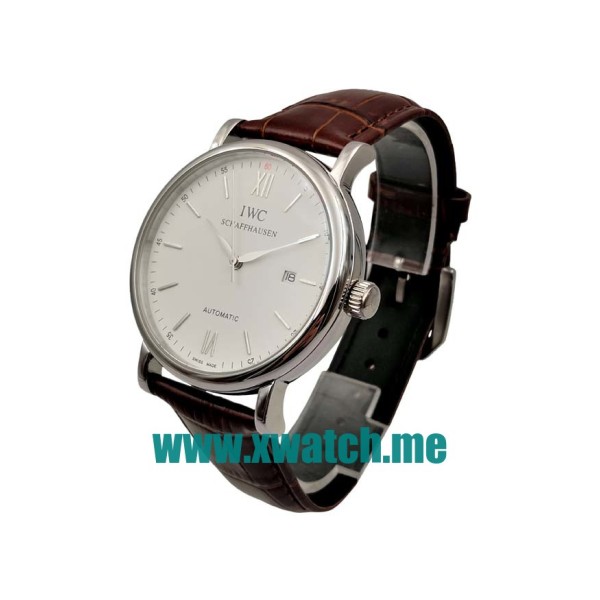 41.5MM Steel Replica IWC Portofino IW356501 Silver Dials Watches UK