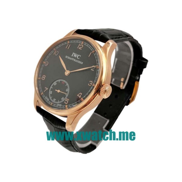 41MM Red Gold Replica IWC Portugieser IW545406 Grey Dials Watches UK