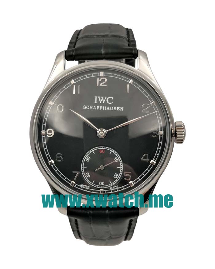 44MM Steel Replica IWC Portugieser IW545407 Black Dials Watches UK